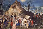 BRUEGHEL, Jan the Elder Bodycolour on vellum oil painting artist